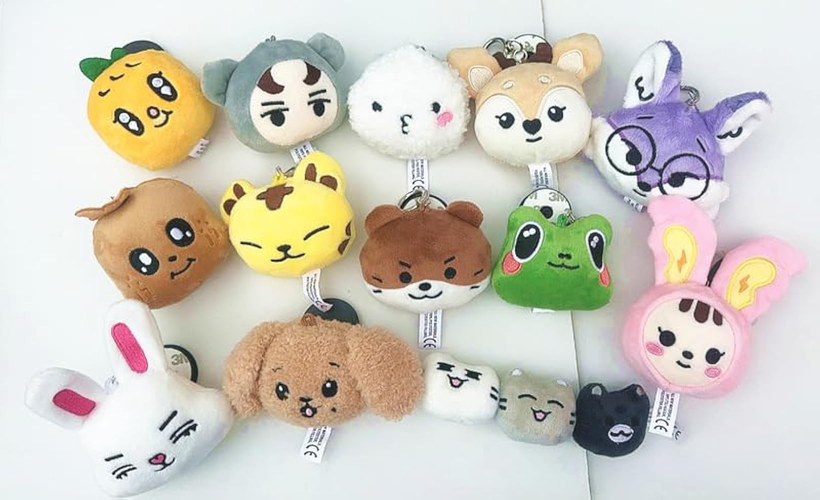 SVT Plushdoll Keychain 7-9 cm 'miniteen' Keyring 'CARAT' Cute Key