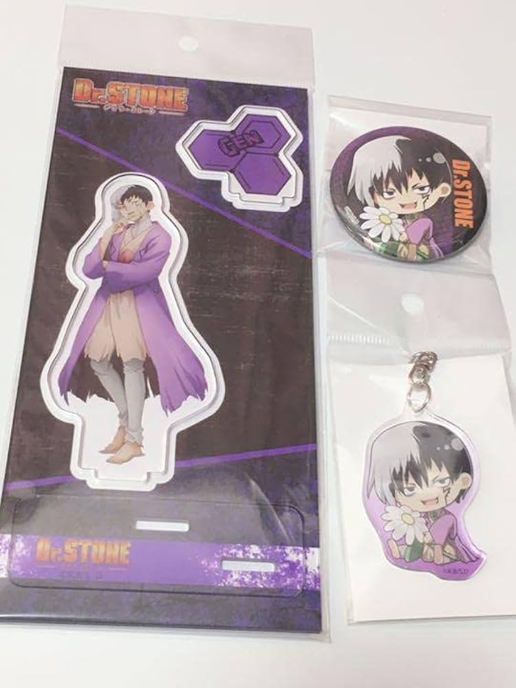 Amazon.co.jp: Dr.STONE ドクターストーン あさぎりゲン グッズセット