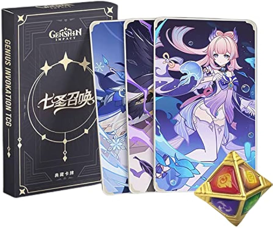 Amazon.co.jp: 原神 げんしん 七聖召喚カード カード バージョン3.5