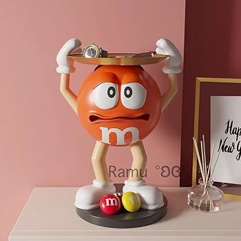 Amazon.co.jp: ?? m&m's エムアンドエムズ ディスプレイ 置物 25cm