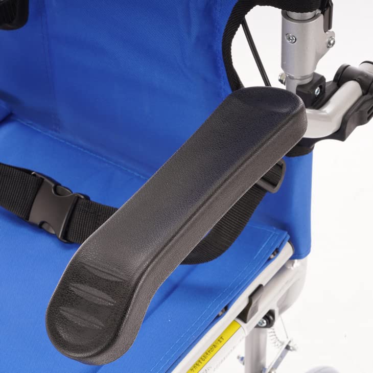 Amazon | カドクラ 簡易型介助用車いす ネクスト イースタンブルー