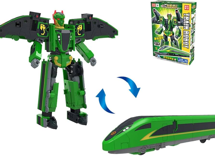 Amazon.co.jp: MZATIVATT CRH380D SUPER TRAIN ROBOT へんけいれっしゃ