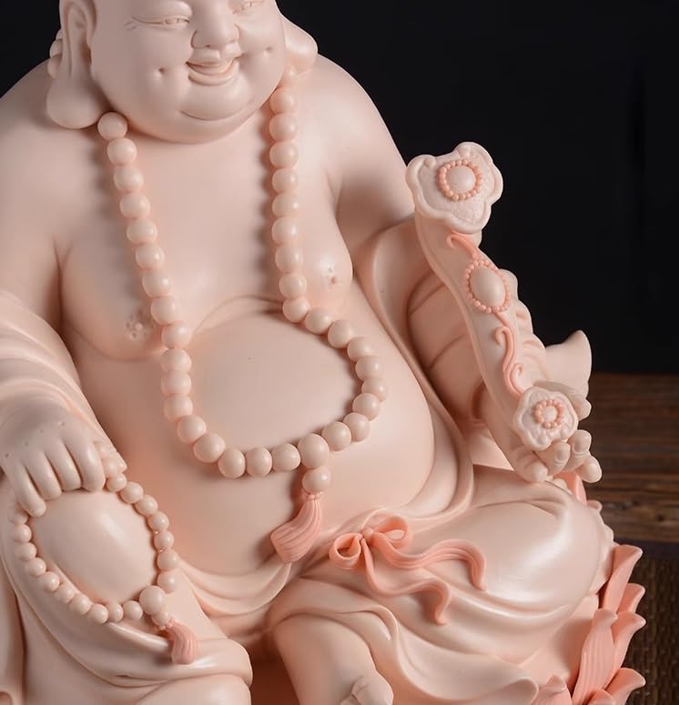 Amazon｜仏像 大仏 仏陀 11 インチセラミック笑う仏像かわいい仏像彫刻