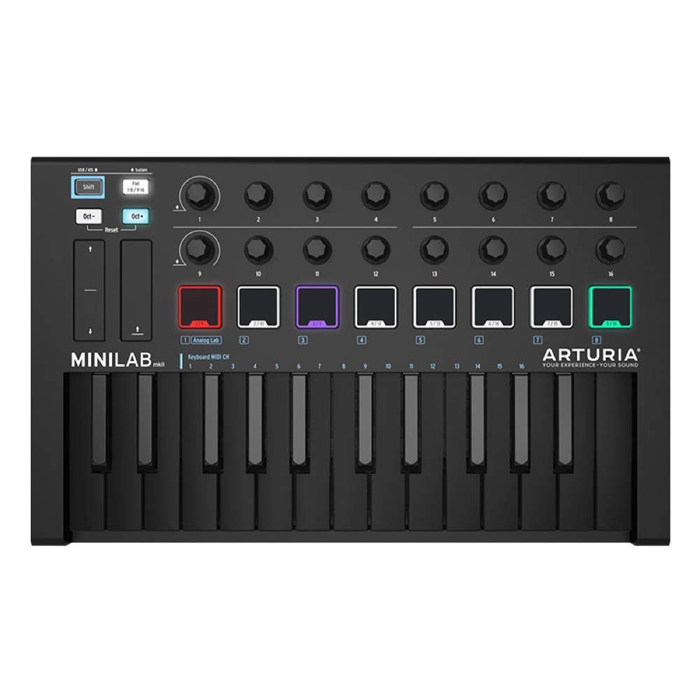 Amazon | ARTURIA MiniLab MkII (Deep Black) 限定カラー MIDI