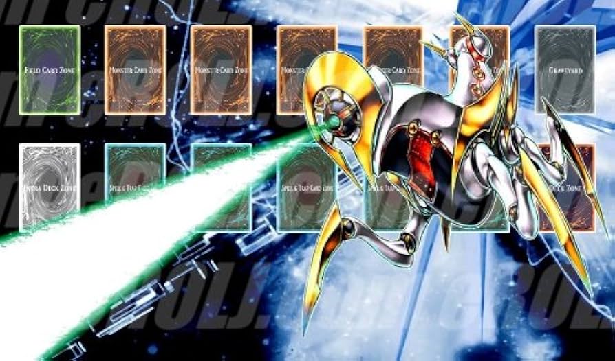 Amazon | abcplaymat1101 カスタム プレイマット 遊戯王 英語版 A・O