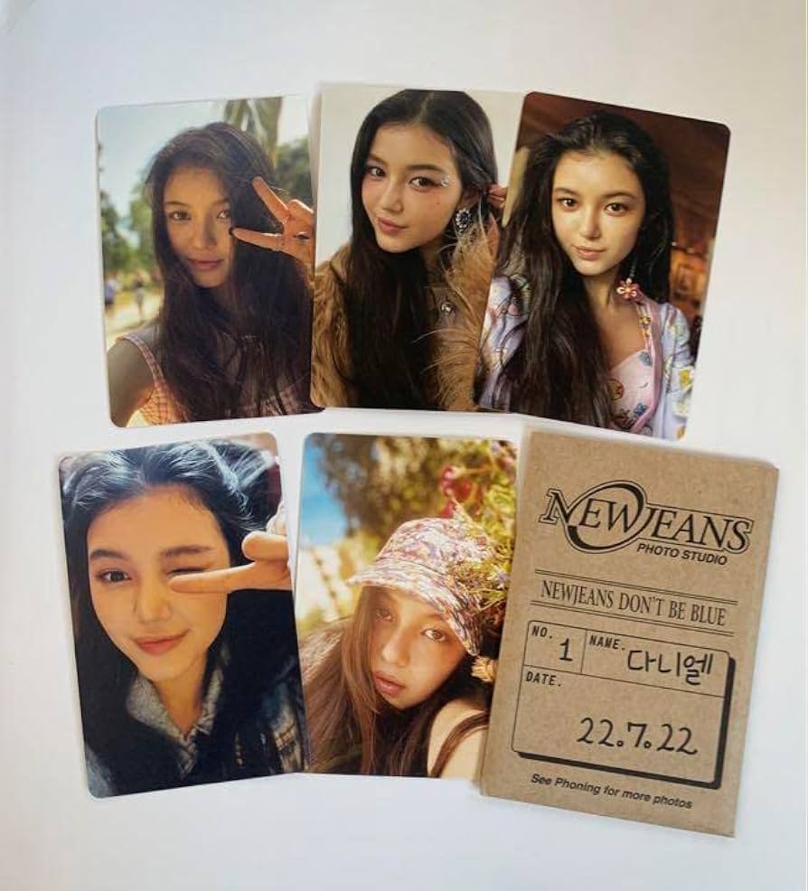 newjeans ニュジダニエルlinemusic トレカ