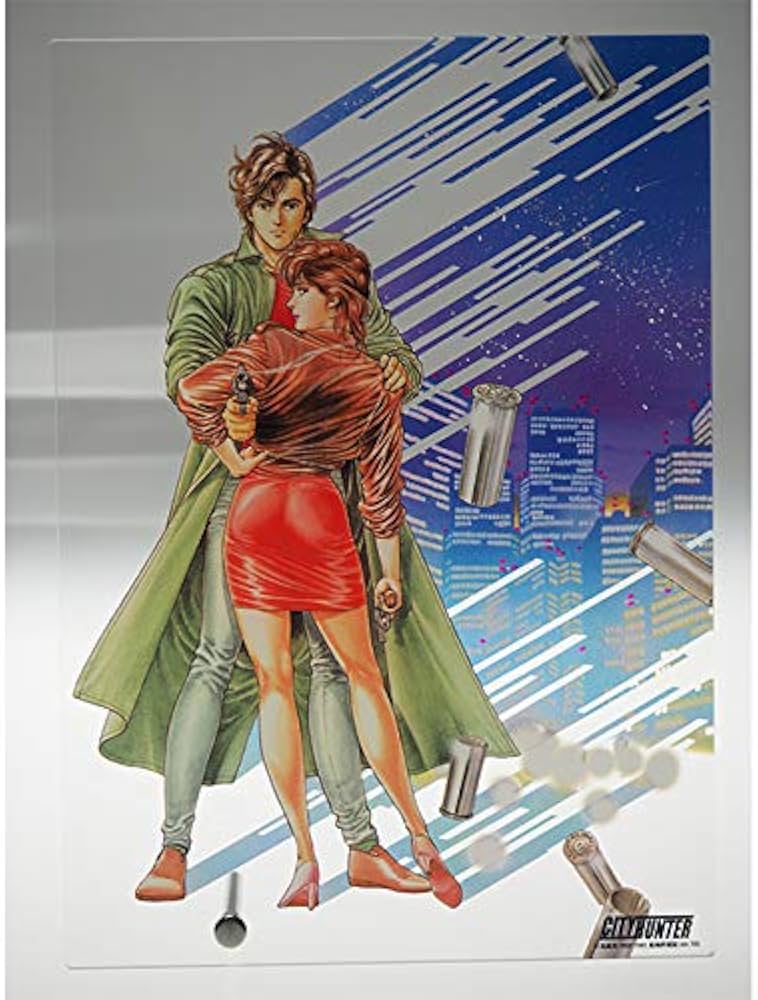 Amazon.co.jp: シティーハンター B5ステンドグラス風アクリルスタンド