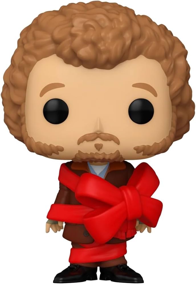 Amazon.com: Funko Pop! Home Alone - Marv with Bow Vinyl Figure