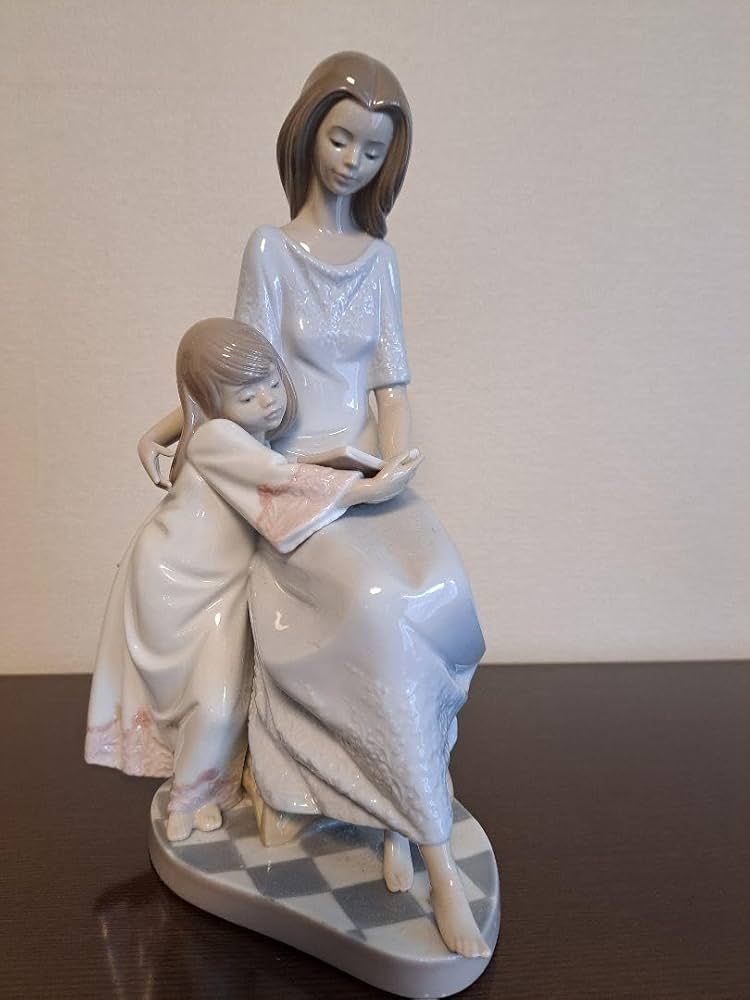 ヨシカネ おやすみ前のご本 リヤドロ LLADRO 希少品 ヨシカネ おやすみ