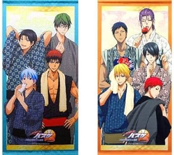 Amazon.co.jp: 黒子のバスケ 大江戸温泉物語 かけ軸風タペストリー 2種