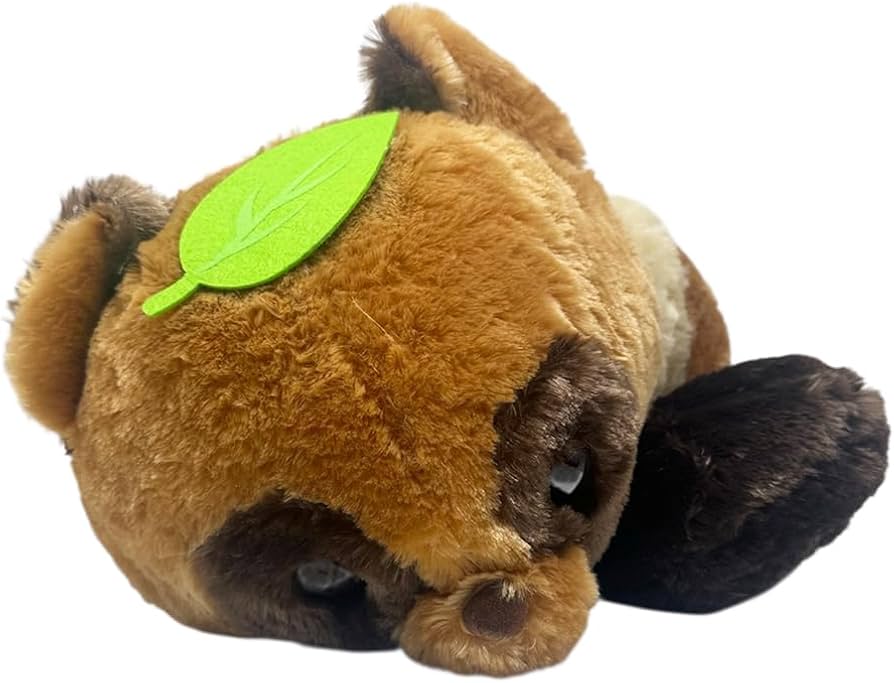 Amazon.co.jp: ぽポンとタヌキ くるんとおねむ ウルトラBIG ぬいぐるみ