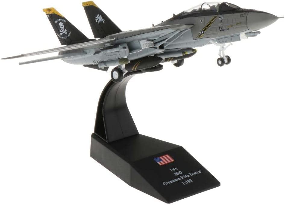 Amazon | 1/100 アメリカ F-14トムキャット 戦闘機 ダイキャスト