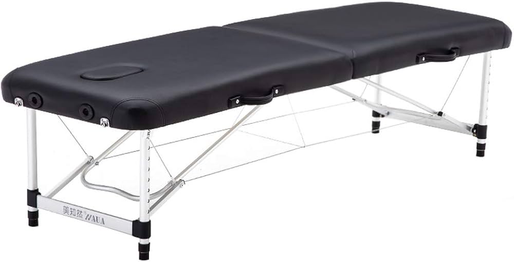 Amazon | 折りたたみ マッサージベッド (アルミ・有孔)長さ185×幅60×高