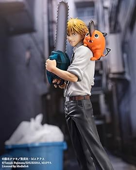 Amazon.co.jp: チェンソーマン:デンジ&ポチタ 1:7スケール PVC