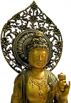 Amazon.co.jp: 松久宗琳『瑠璃観音』ブロンズ像 銅像 仏像 観音菩薩