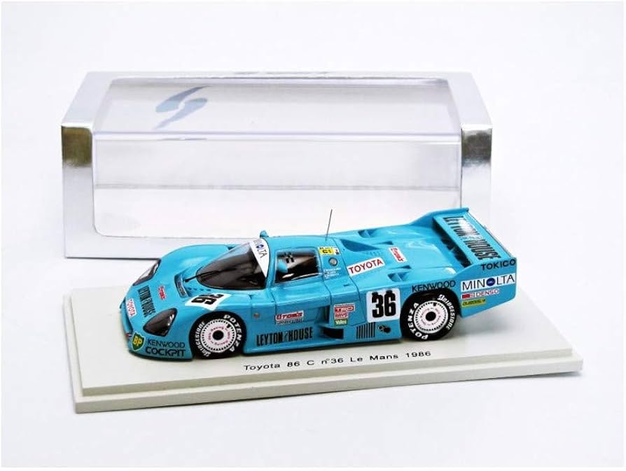 Amazon | 【Spark】1/43 Toyota 86 C No.36 Le Mans 1986 | ミニカー