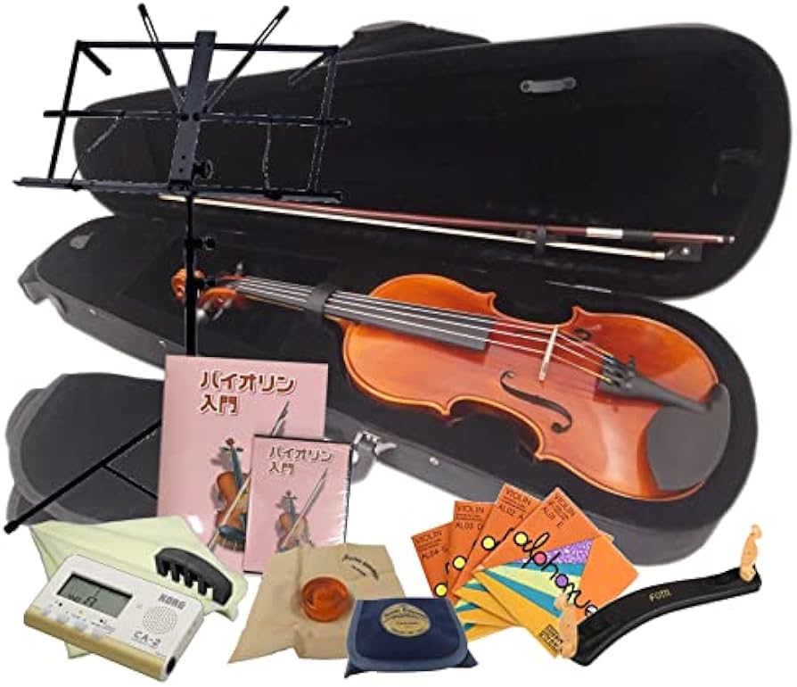 Amazon | コスパ最高の音質 バイオリン Grazioso GV-1H 12点 入門