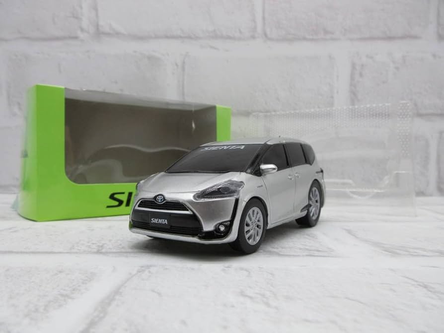 Amazon | ミニカー トヨタ シエンタ SIENTA 前期 シルバーメタリック