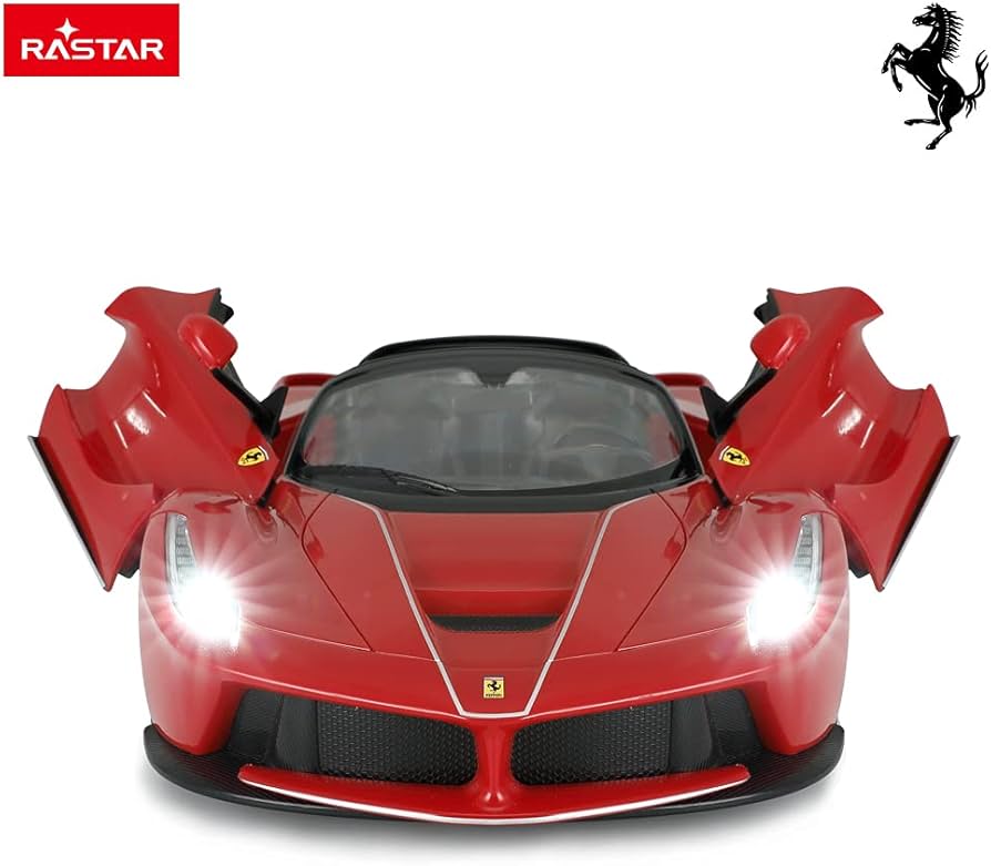 Amazon.co.jp: RASTAR フェラーリ RCラジコンカー・ 正規認証車・1:14