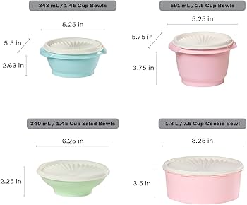 Amazon.com: Tupperware Heritage Collection 36 Piece Food Storage