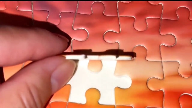 Amazon.com: 500 Piece Jigsaw Puzzle for Adults Heart-Shaped Sunset