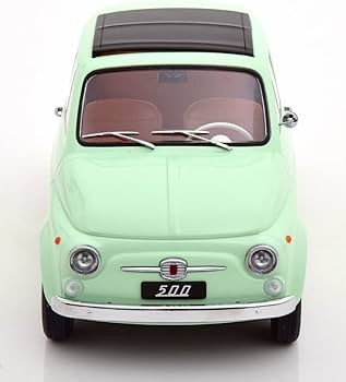Amazon | KK-Scale 1/12 フィアット 500 1968 ミントグリーン