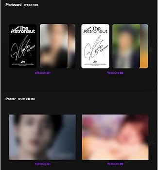 Amazon.com: Jin - The Astronaut Single Album [Set (Both Versions