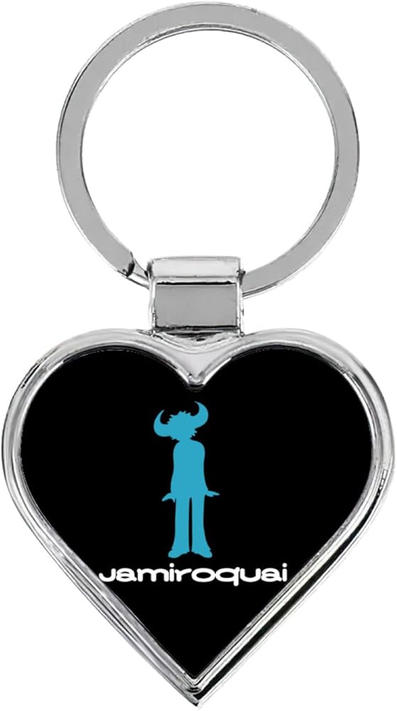 Amazon.co.jp: [MQD] キーホルダー ハート形 ジャミロクワイ バンド