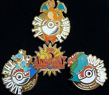 Amazon | ポケモンセンター 3周年 ピンバッジセット 限定4000個