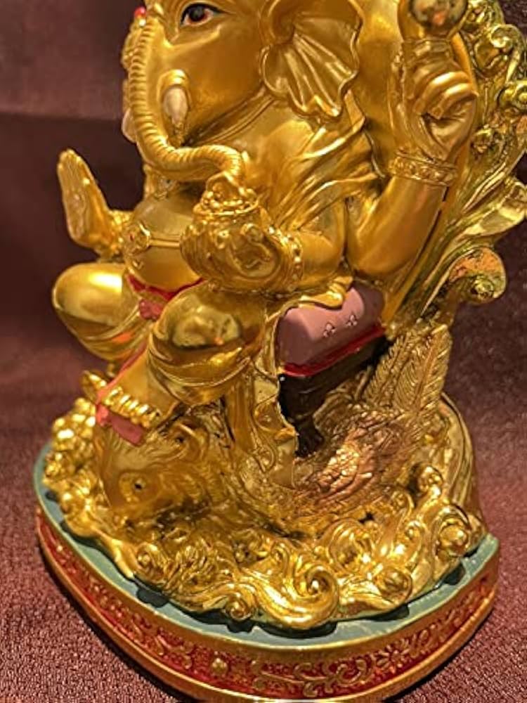 Amazon.co.jp: 夢をかなえるゾウ〜最幸運の神☆煌めくガネーシャ像 大