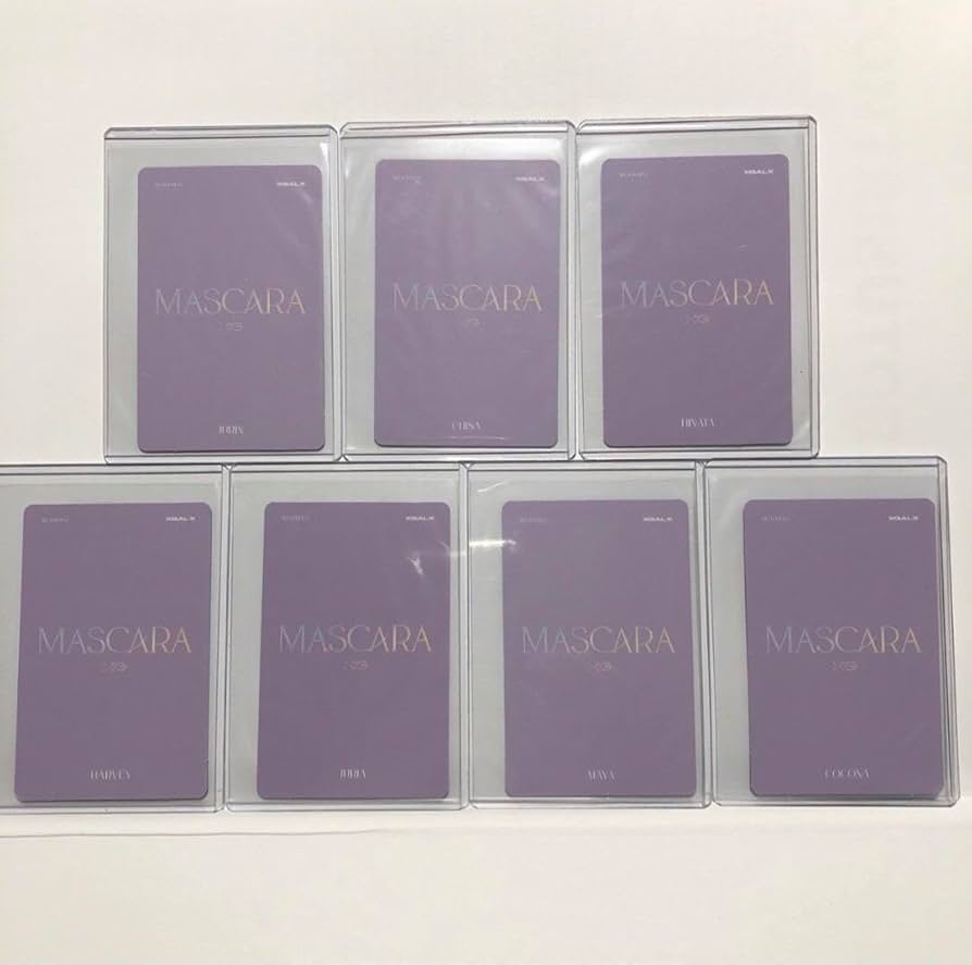 Amazon.co.jp: XG MASCARA マスカラ トレカ 7枚 コンプリート