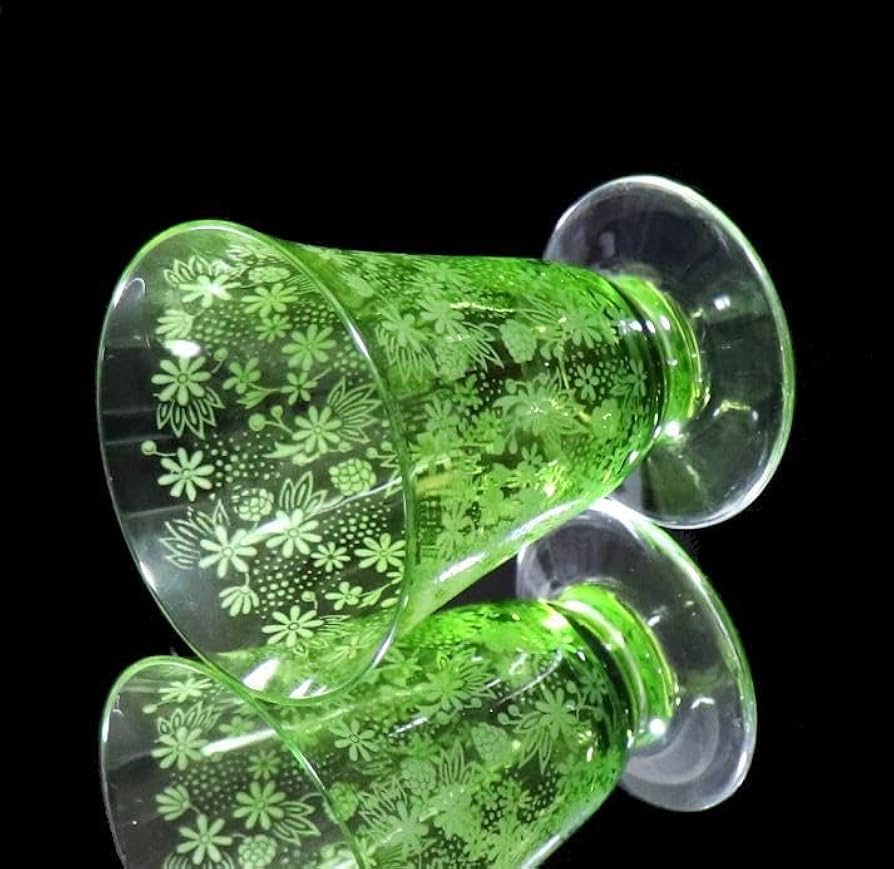 Amazon | オールドバカラ ジョルジュシュヴァリエ グリーングラス8.3cm