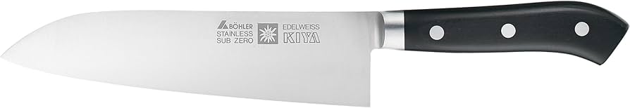 Amazon | 木屋 エーデルワイス・ステンレス洋包丁 No.160 三徳包丁 (鎌