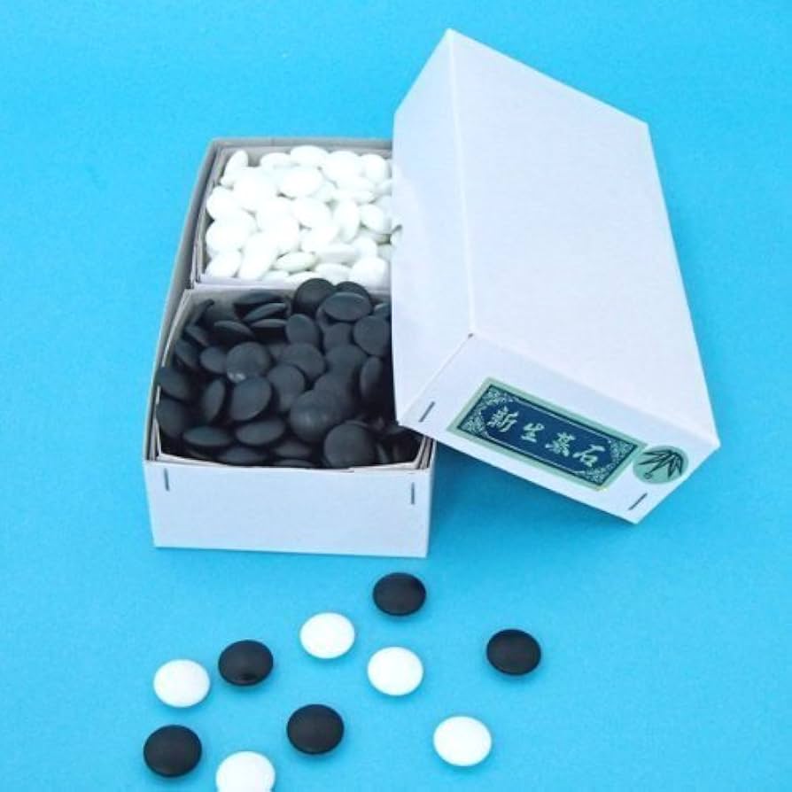 Amazon | 本田化成 囲碁 硬質ガラス 新生碁石 竹 | 囲碁 | おもちゃ