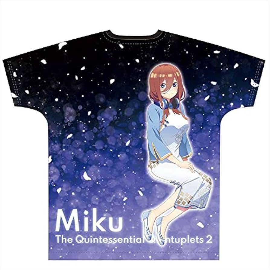 Amazon.co.jp: [azumaker] 五等分の花嫁∬ フルグラフィックTシャツ