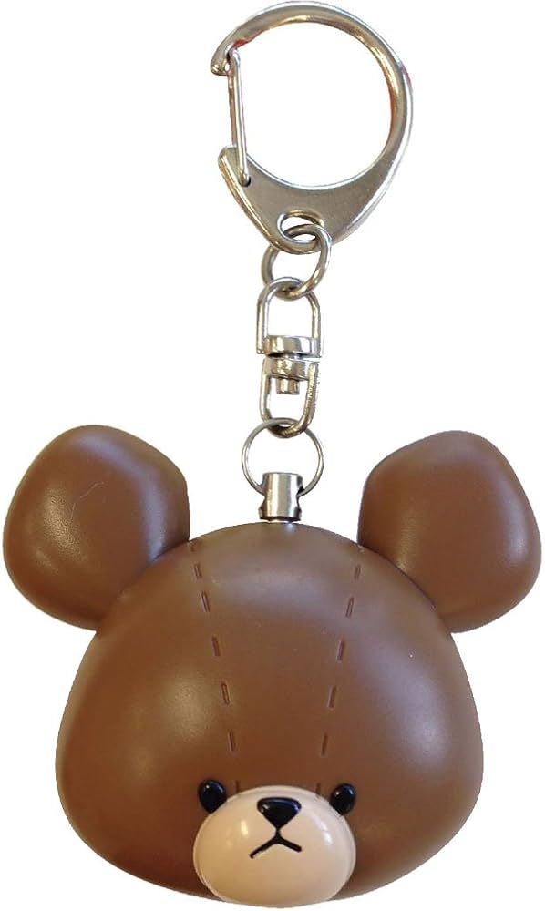 Amazon.co.jp: グルマンディーズ くまのがっこう マスコット防犯ブザー