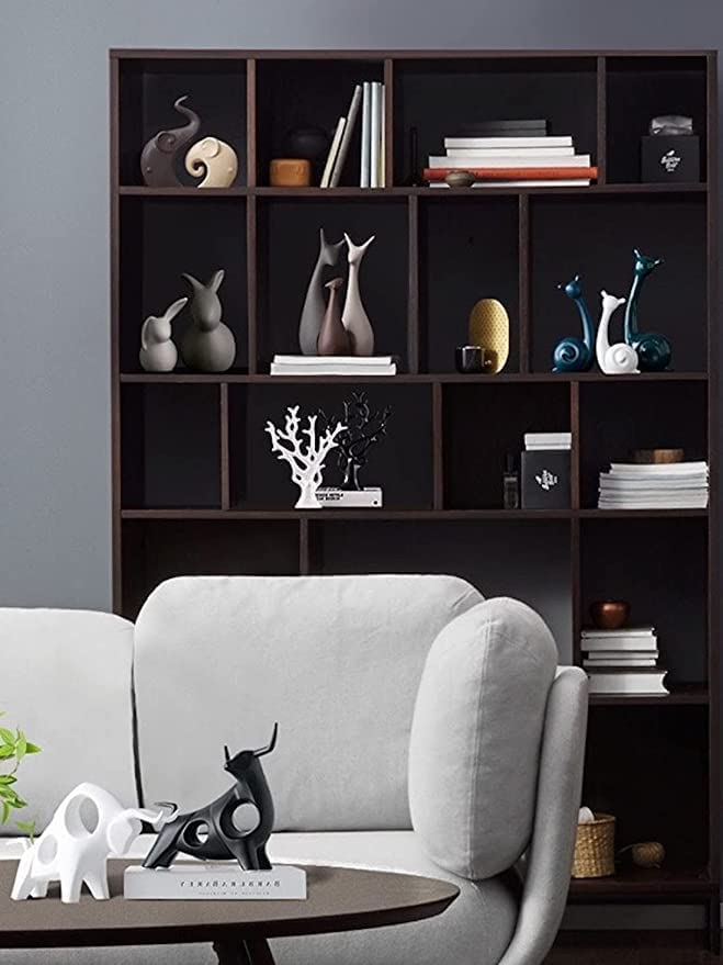 アイデア変遷結婚プレゼント北欧現代簡約応接間寝室兎置物収納置物装飾