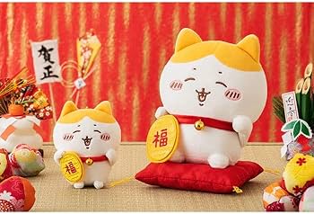 Amazon.co.jp: ちいかわ 招福！ハチワレマスコット ぬいぐるみ : おもちゃ