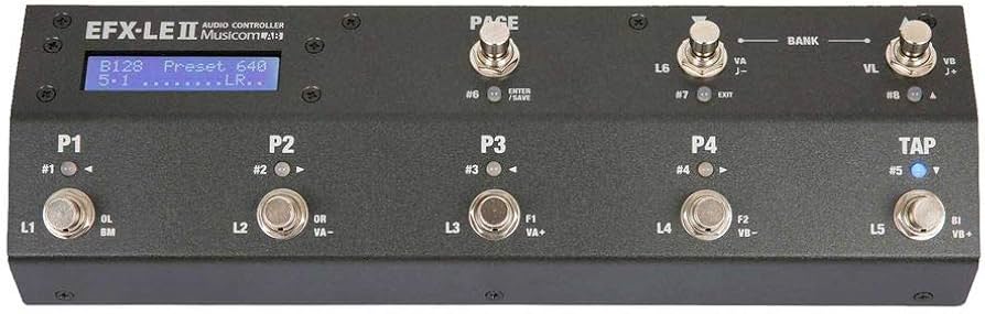Amazon | Musicom LAB 「EFX-LEII」 MIDIコントローラー＆ループ