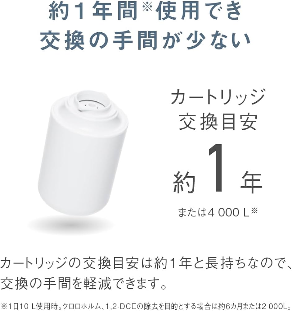 Amazon.co.jp: パナソニック(Panasonic) 浄水器 TK-CJ14-W: ホーム