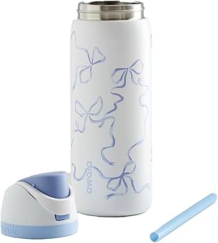 Amazon.com: Owala Tied And True Blue Bows 32 Oz Freesip UO