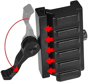 Amazon.co.jp: マウントベース 20mm レイル QD クイックリリース ハイ