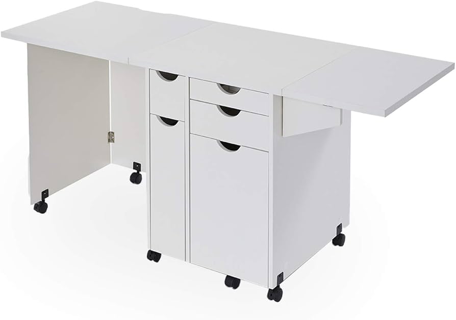 Amazon.co.jp : LOWYA ロウヤ ミシン台 作業台 洋裁 折りたたみ