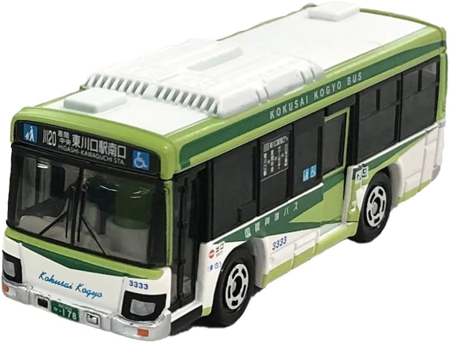 Amazon.co.jp: タカラトミーアーツ トミカ 国際興業バス いすゞ エルガ