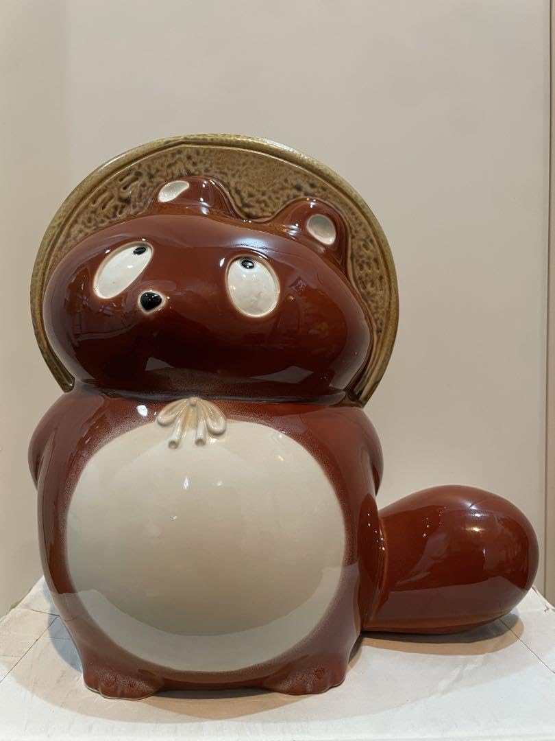 Amazon.co.jp: ぼんやり子だぬき 標準サイズ 箱付き 陶器 ヒダカナオト