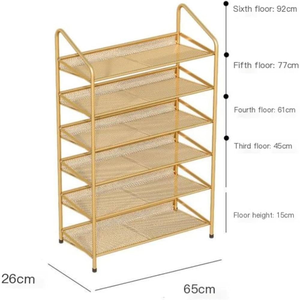 Amazon｜靴収納 シューズラック 靴棚 下駄箱 金属鉄メッシュ靴ラック多