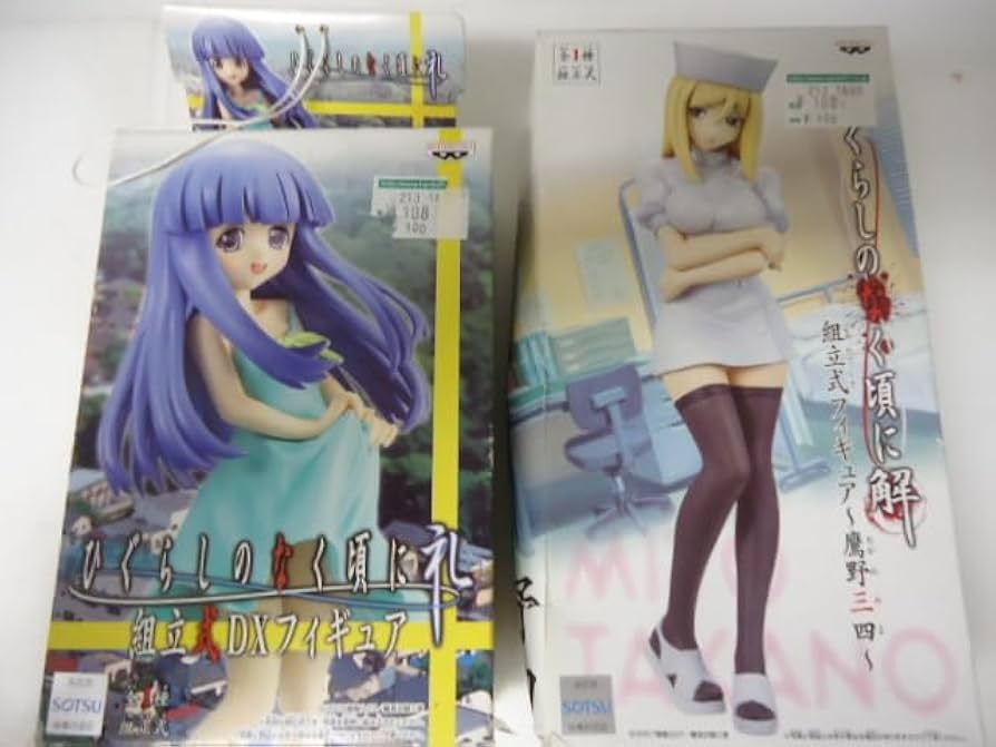 Amazon.co.jp: ひぐらしのなく頃に解 組立式フィギュア 鷹野三四