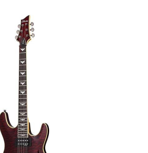 Amazon.com: Schecter Omen Extreme-6 Electric Guitar - Black Cherry