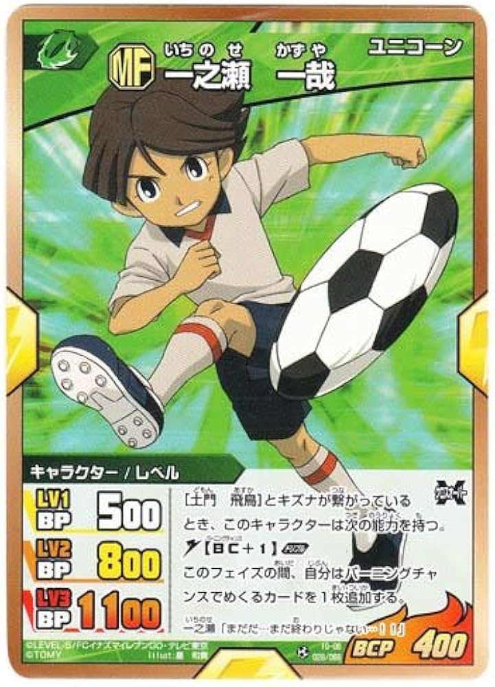 Amazon.co.jp: イナズマイレブンGO TCG 一之瀬 一哉(C) IG-06-028