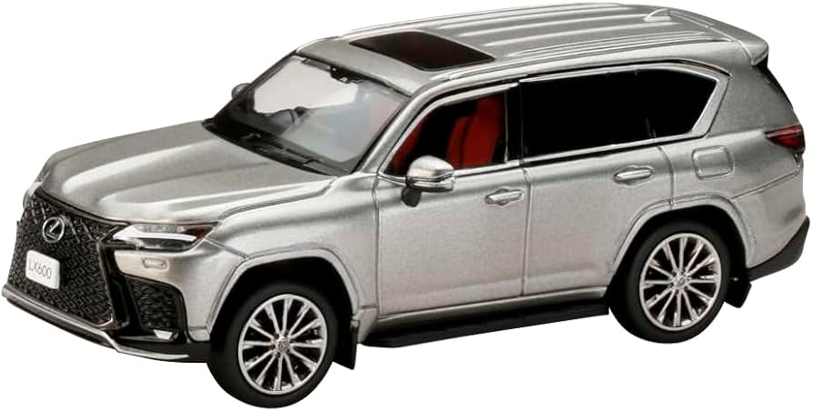 Amazon | HJ64 1/64 LEXUS LX600 F Sport ソニックチタニウム 完成品